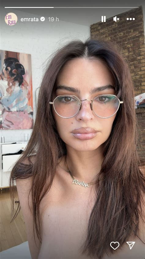 emily ratajkowsky nude|Emily Ratajkowski Poses Nude for 'Selfie Era' Vanity Fair.